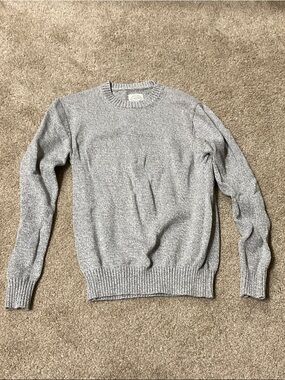 St. John's Bay Men's Crewneck Sweater in Heather Gray
